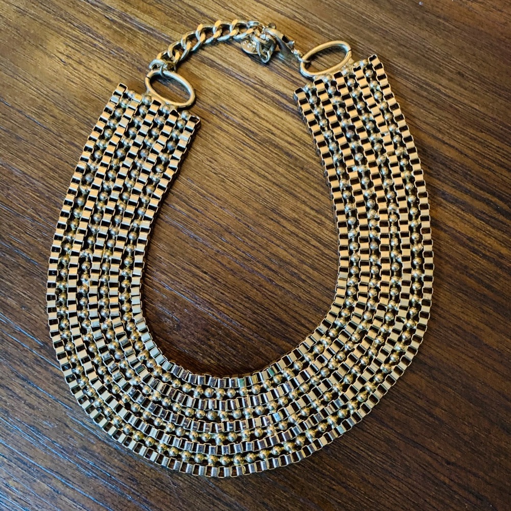 💜 Gold Collar Necklace
